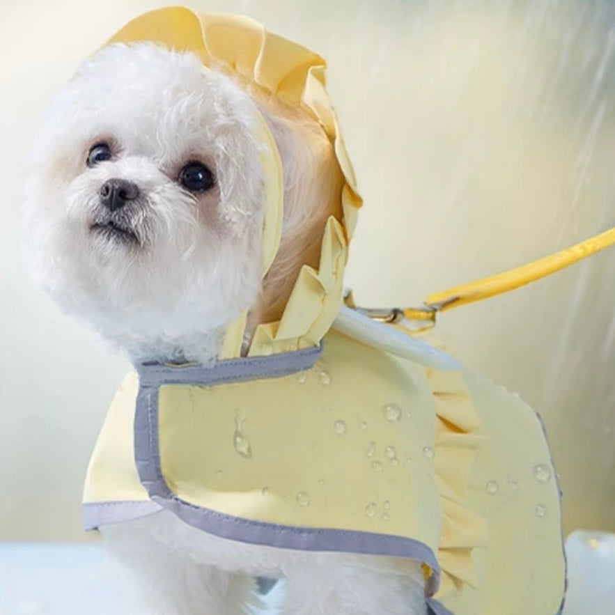 Doggy Candy Colored Raincoat