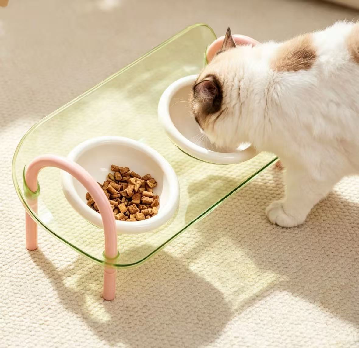 Adjustable Elevated Dog&Cat Bowls