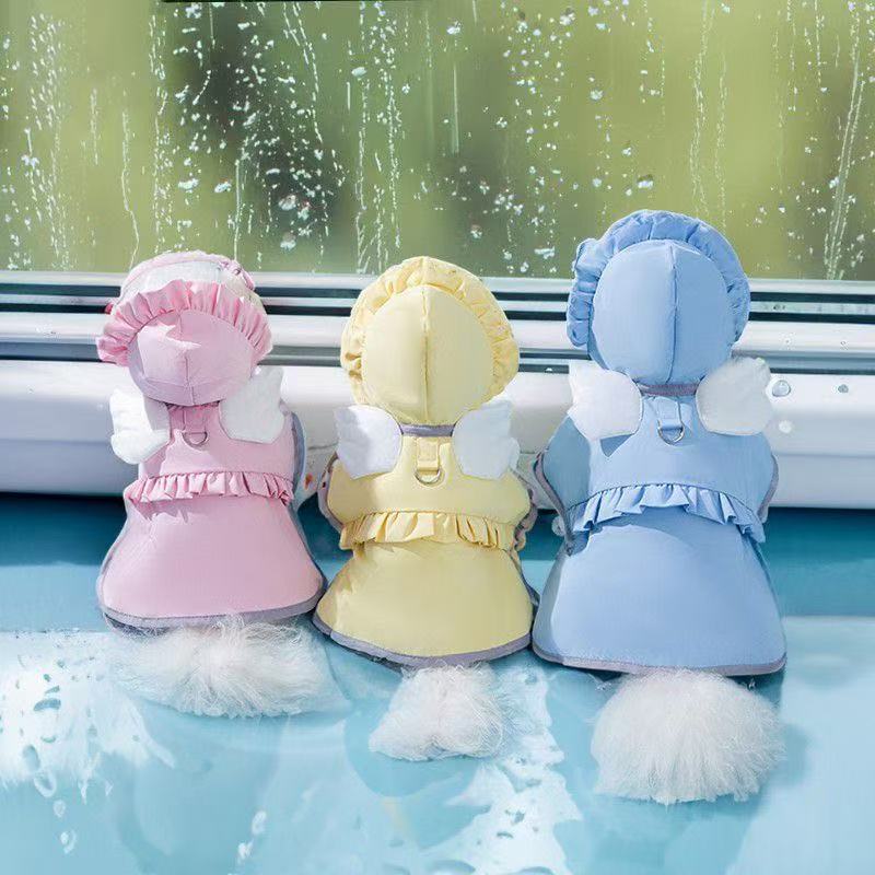 Doggy Candy Colored Raincoat