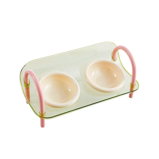 Adjustable Elevated Dog&Cat Bowls